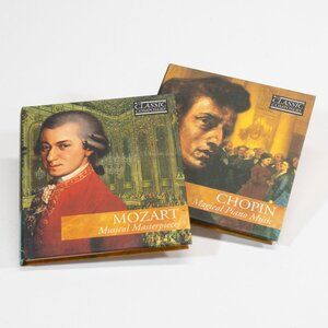 Classic Composers Musical Masterpieces CD & Book - Mozart & Chopin